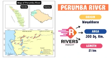Perumba River - Map, Origin, Length