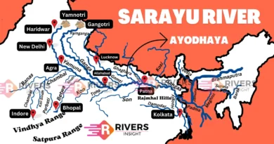 Sarayu River of Ayodhaya - Map, Origin, Tributaries