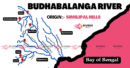 Budhabalanga River Map and Origin