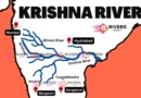 Krishna River System Map with Tributaries