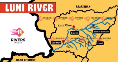 Luni River Map and tributaries