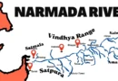 Narmada River Map, dams, tributaries and origin