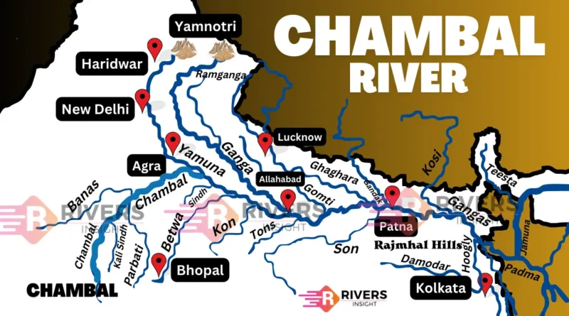 Chambal River - Map, Origin, Tributaries