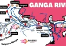 Map of Ganga River System with Tributaries and Origin