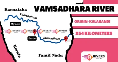 Vamsadhara River - Map, Origin, Tributaries