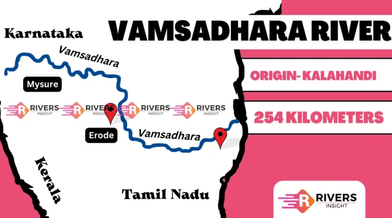 Vamsadhara River - Map, Origin, Tributaries