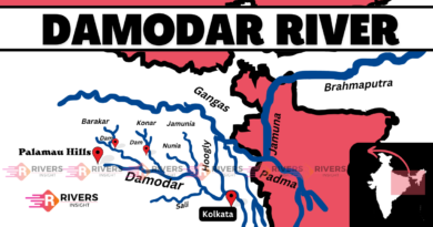 Damodar River in India Map and Origin