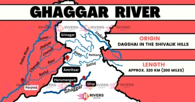 Map of Ghaggar River