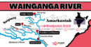 Map of Wainganga River and Pranhita - Origin, Balaghat