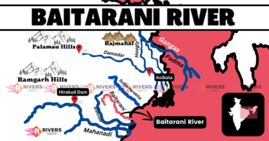 Baitarani River Map on India