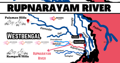 Map of Rupnarayan River