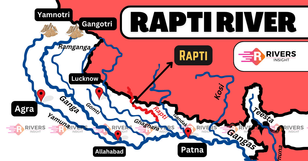 Map of Rapti River