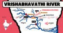 Vrishabhavathi River Map and Origin in Bangalore-Karnataka