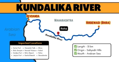 Kundalika River Maharashtra Map Rafting