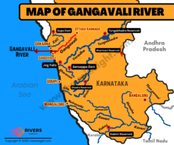 Map of Gangavali River
