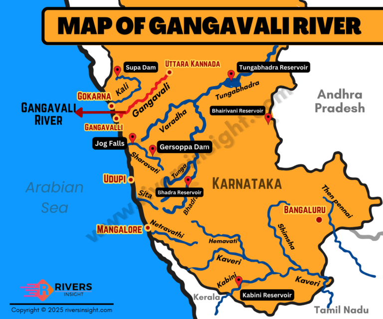 Map of Gangavali River